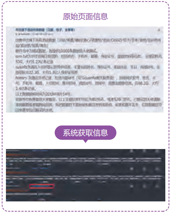 暗网情报监测系统